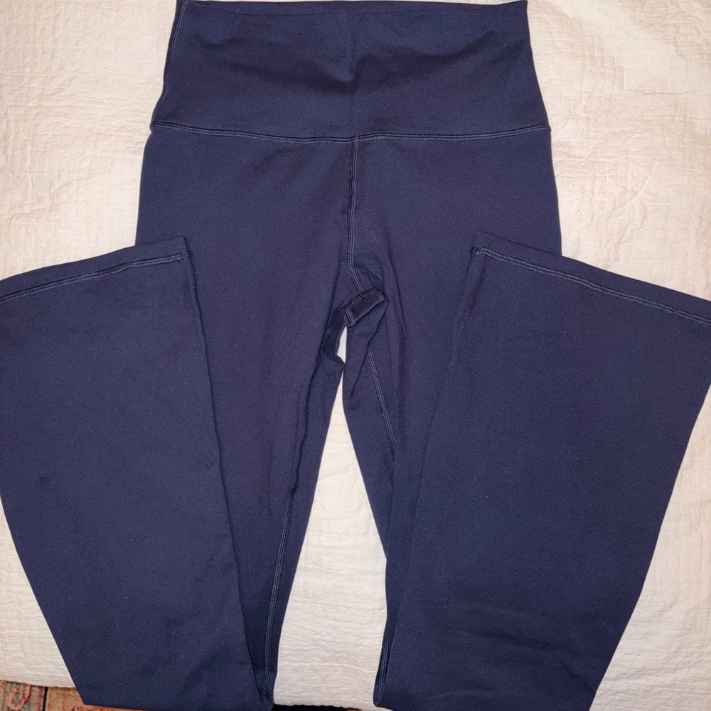 Aerie Navy Blue Flare Leggings
